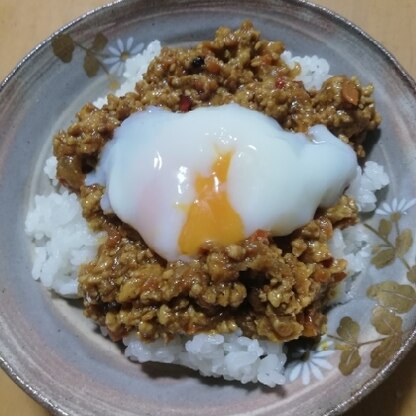 鳥ミンチで作ってみました。かんたんで、美味しく出来ました。